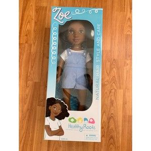 NEW Healthy Roots Zoe 18" Doll 3.0 Natural Hair Style Care Texture Curls (57658)